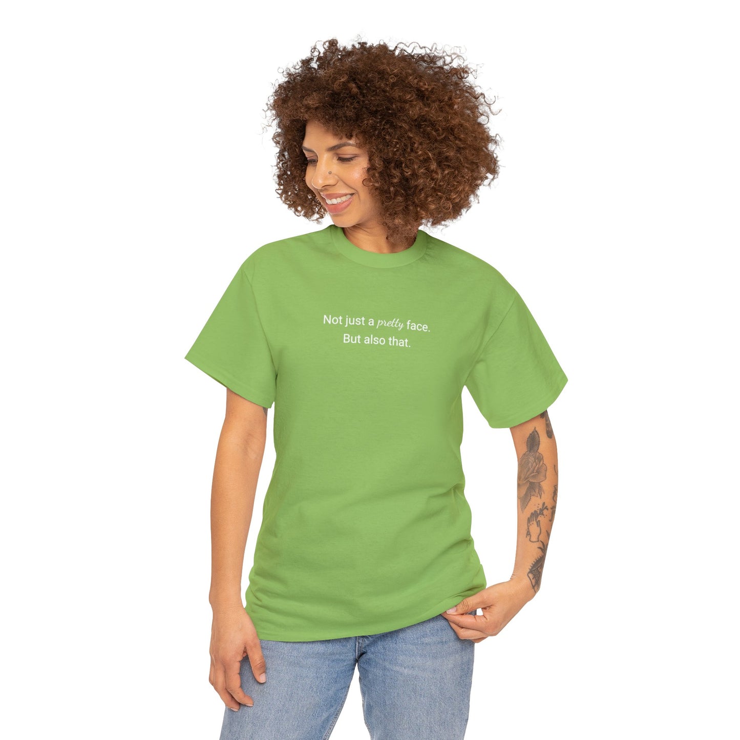 Not Just A Pretty Face - St Patrick's Day T-Shirt