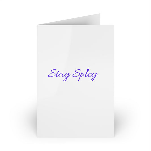 Stay Spicy Greeting Card (1 or 10-pcs)