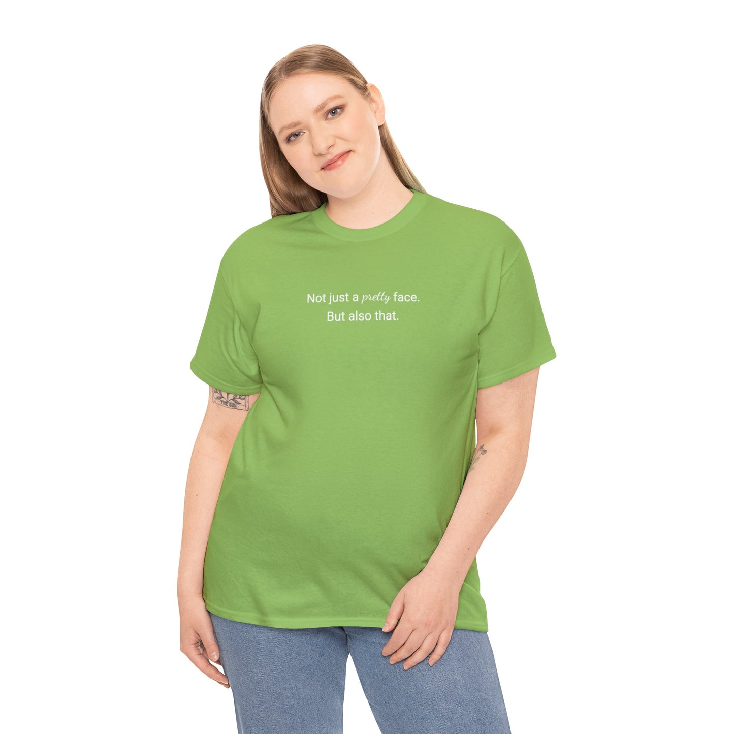 Not Just A Pretty Face - St Patrick's Day T-Shirt