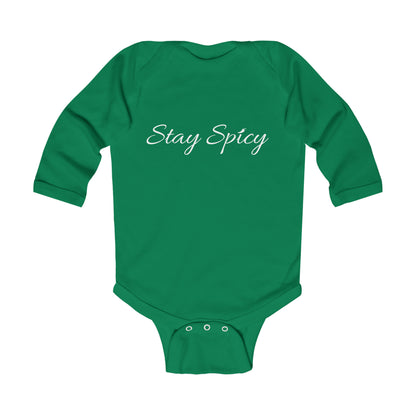 Stay Spicy Long Sleeve Onesie