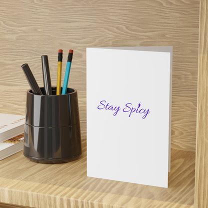 Stay Spicy Greeting Card (1 or 10-pcs)