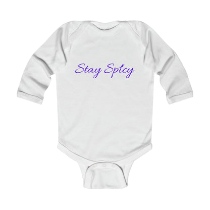 Stay Spicy Long Sleeve Onesie