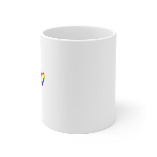 Pride Rebel Heart Mug