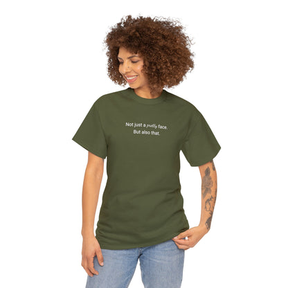 Not Just A Pretty Face - St Patrick's Day T-Shirt