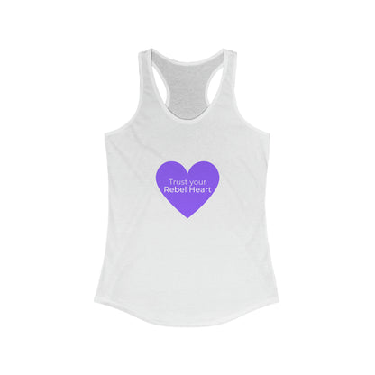 Trust Your Rebel Heart Racerback Tank