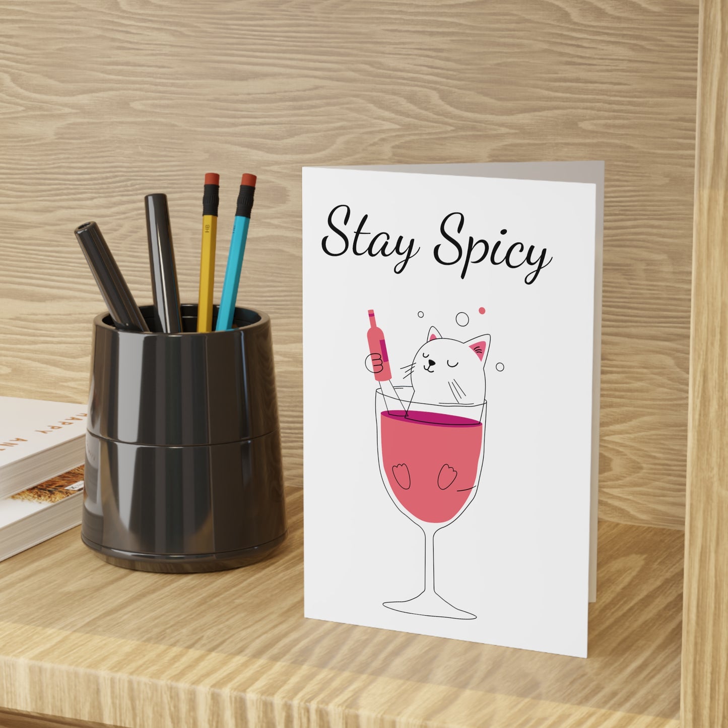 Stay Spicy Greeting Card (1 or 10-pcs)