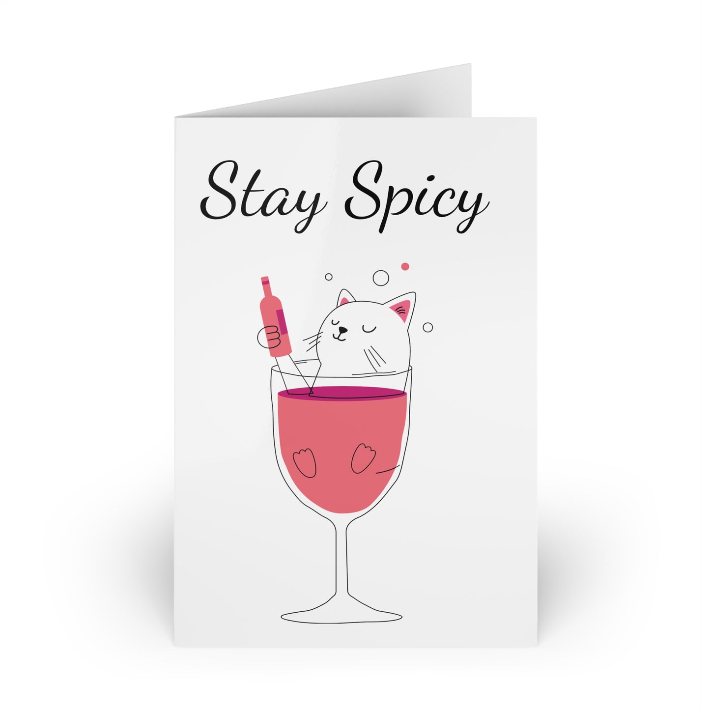 Stay Spicy Greeting Card (1 or 10-pcs)